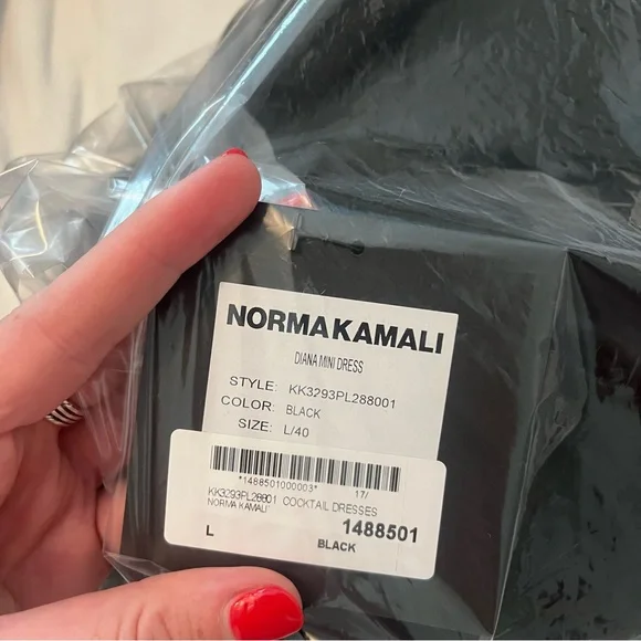 Norma Kamali Diana Mini Dress - Picture 4 of 6